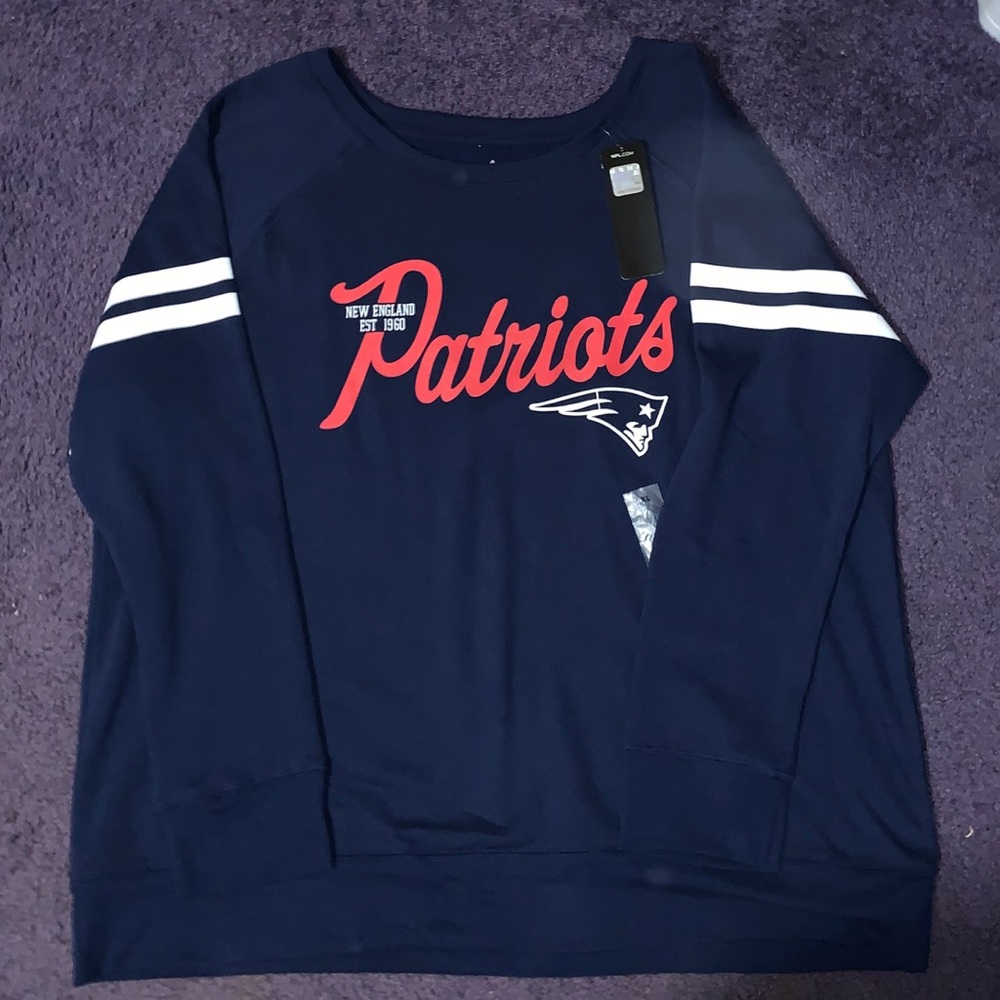 New England patriots crew neck